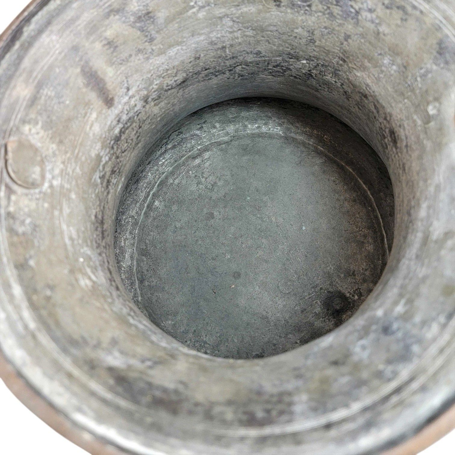photo furniture Ritual Vessel, Persia, 18th C – Hand Engraved Bronze āb Zan, Museum Quality