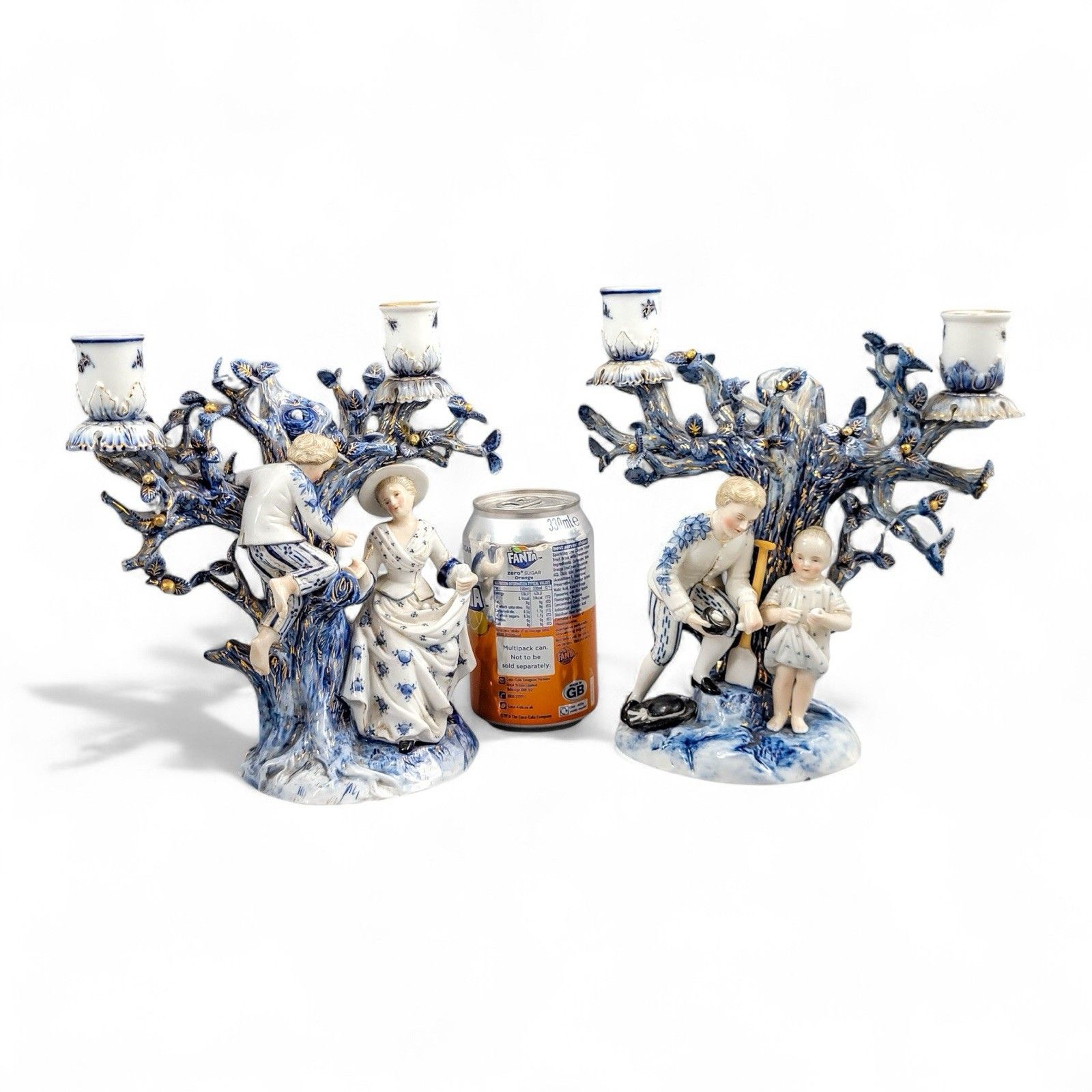 Ernst Bohne & Söhne, Rudolstadt — Pair Of Figural Candelabra, C. 1878 photo buy