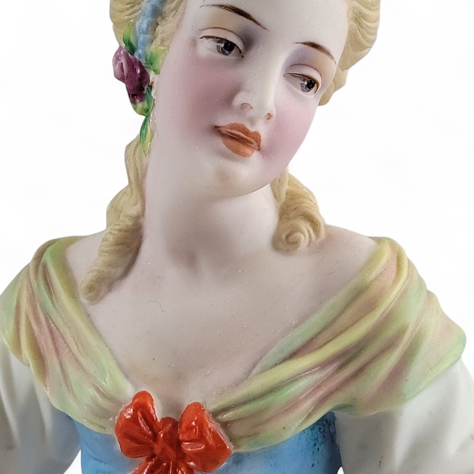 photo vinterior Pair Of Large French Porcelain Figures, Vion Et Baury Style, Paris C. 1870