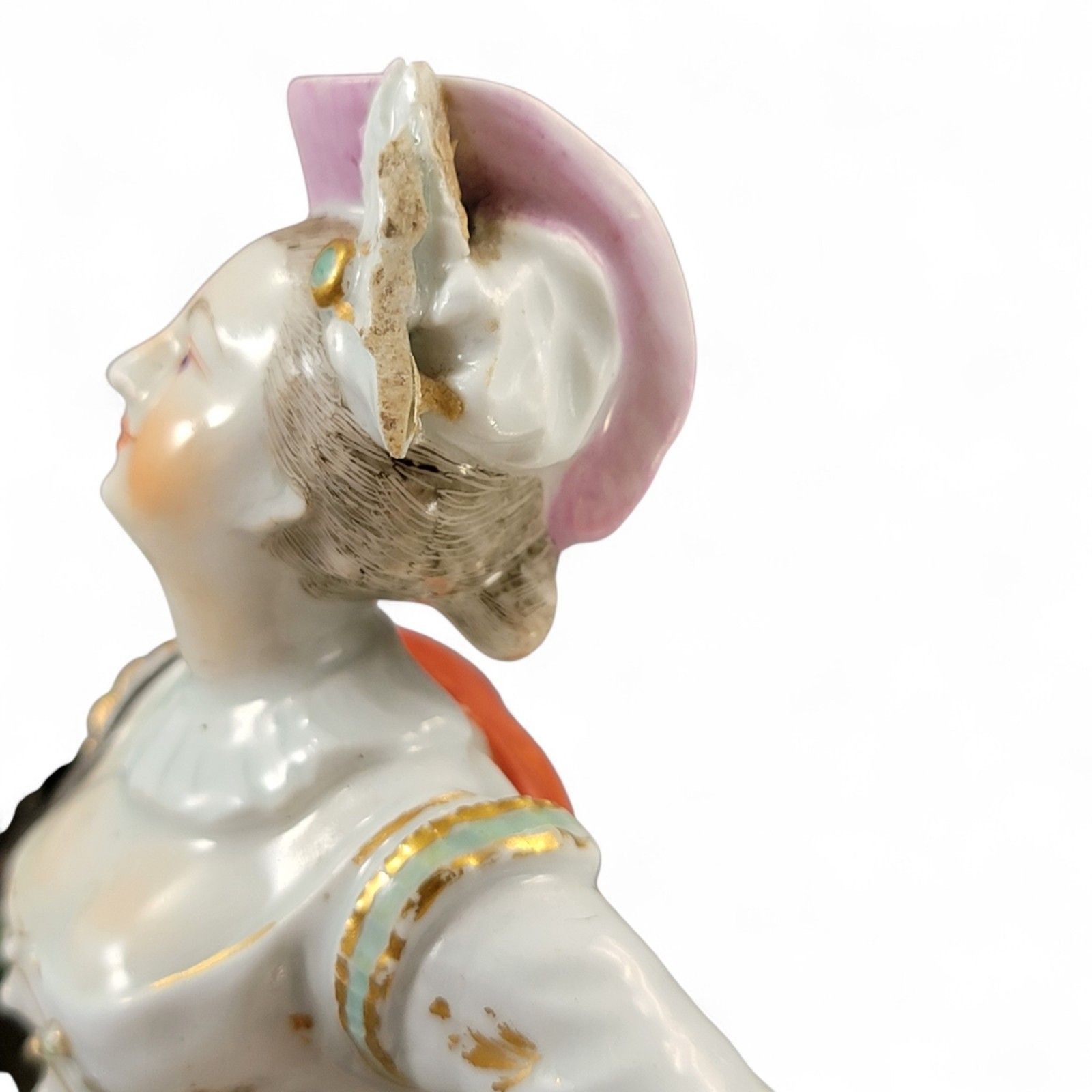 3500.0 Derby Ranelagh Dancers Porcelain Candlestick Pair C.1760 Complete Sconces photo