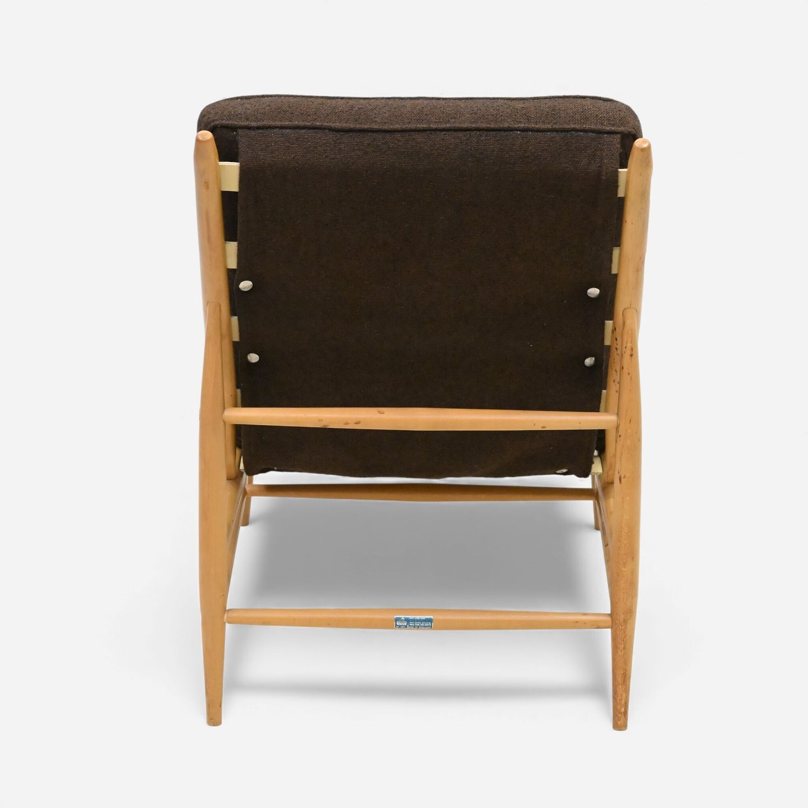 Ercol 1950s 60s Easy Chair Model 427 Light Finish New Webbing Free Uk Delivery photo Furniture
