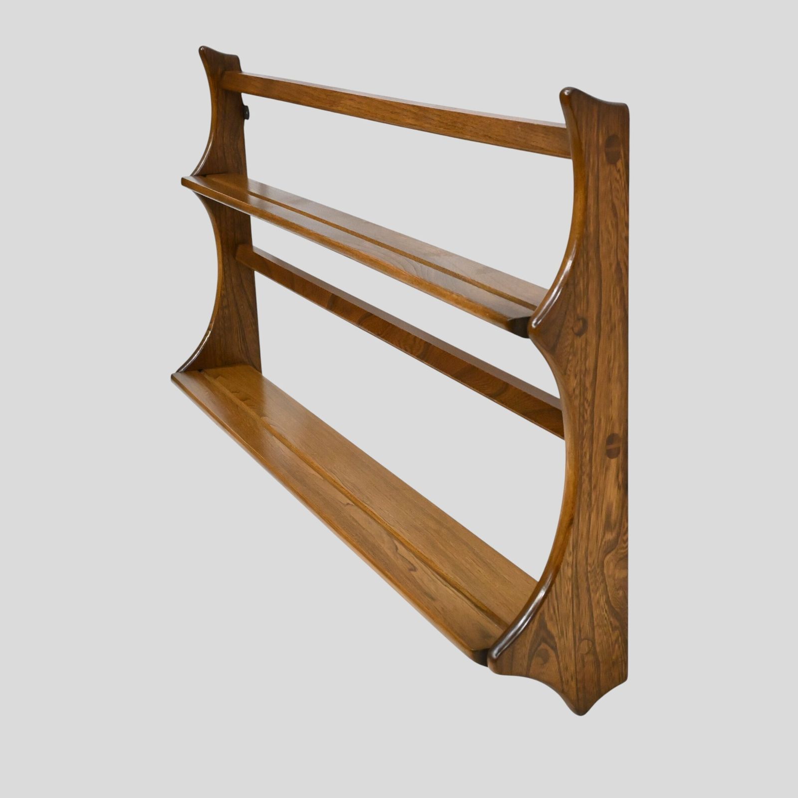 Ercol Hanging Plate Rack Golden Dawn With Fixings Model 268 Exc Free Delivery photo vinterior
