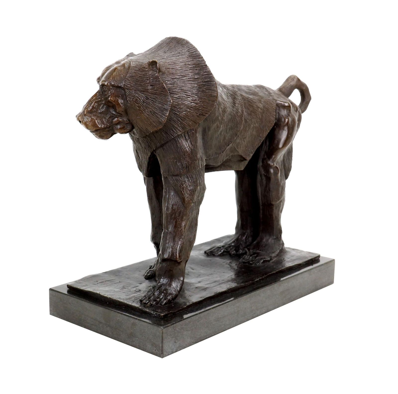 Sculpture Of A Large Ape In The Style Of Rembrandt Bugatti. Bronze Sculpture. photo buy