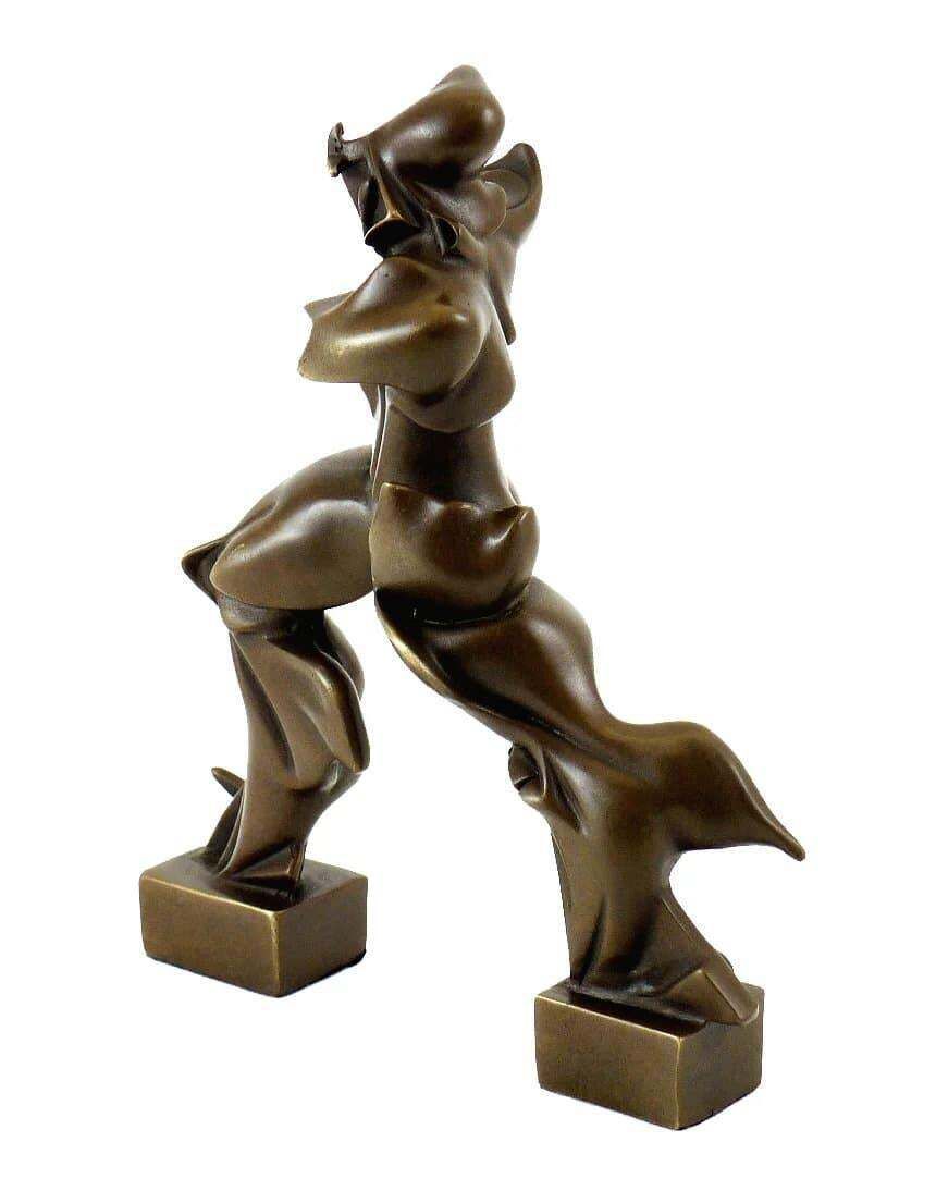 Bronze Sculpture In The Style Of Umberto Boccioni photo Art