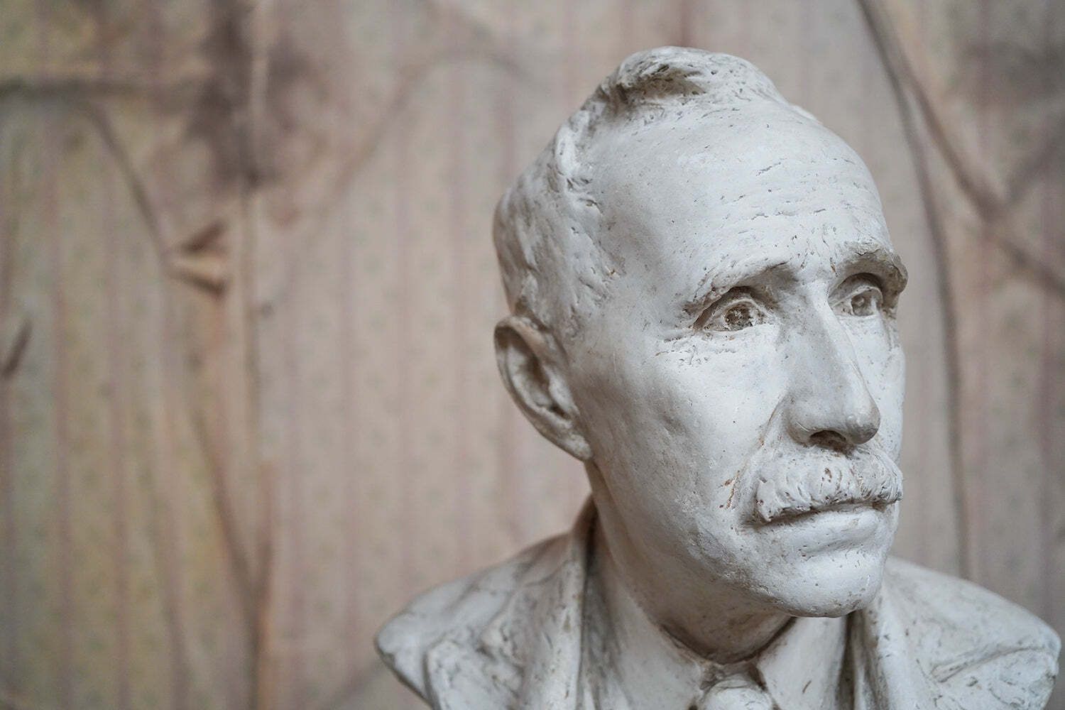 An Early 20thc Scottish Plaster Portrait Bust Of George Hope Tait By Thomas J. Clapperton 1929 photo for sale