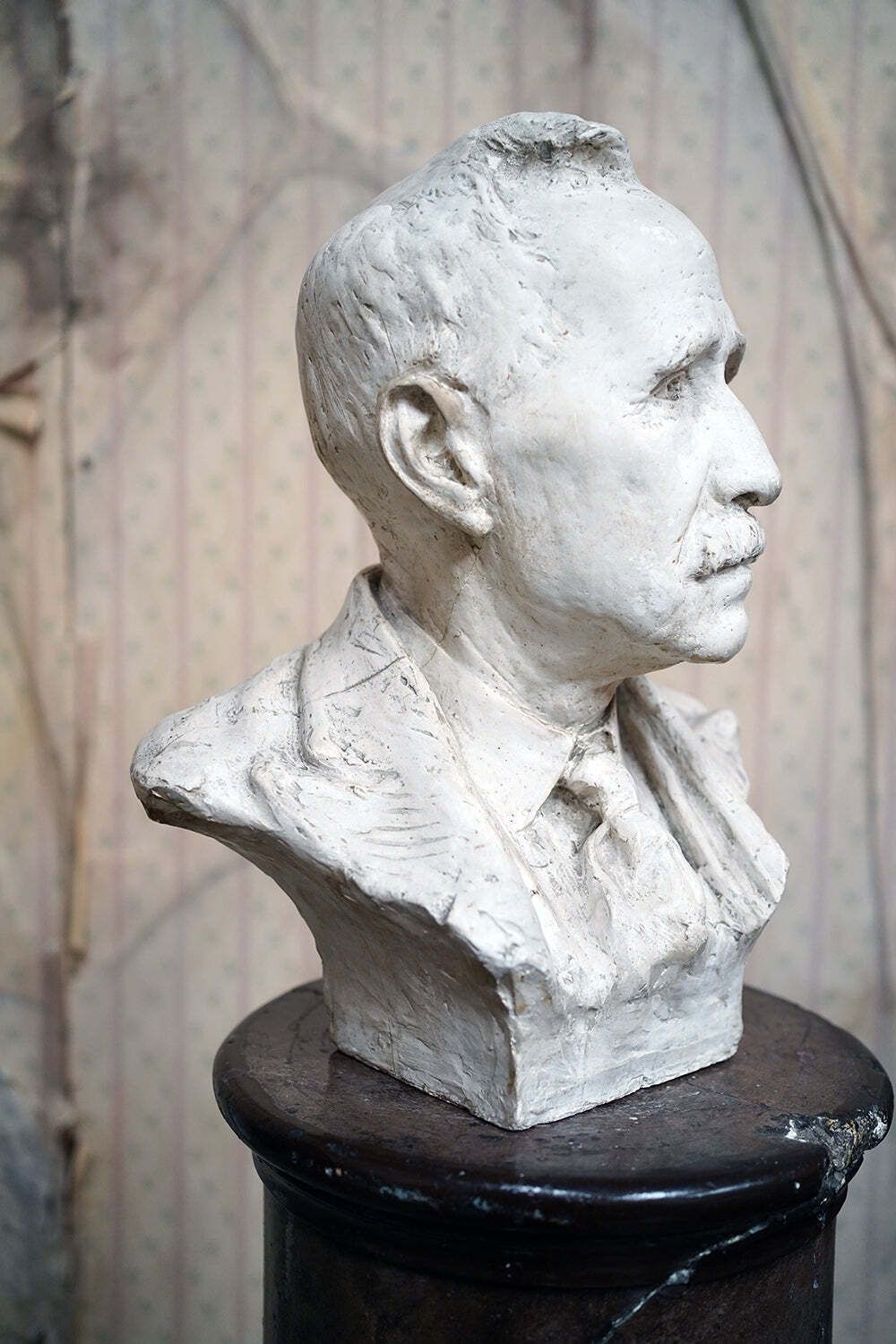 An Early 20thc Scottish Plaster Portrait Bust Of George Hope Tait By Thomas J. Clapperton 1929 photo buy