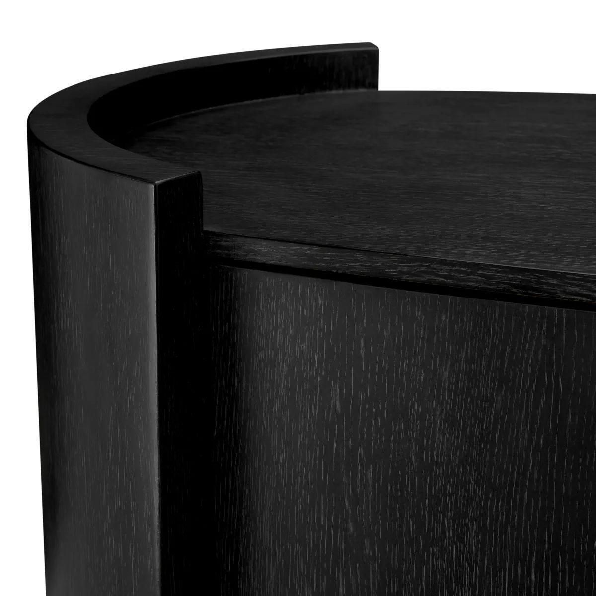 photo for sale Chest Of Drawers   Anthracite Grey Oak Veneer, Bronze Finish