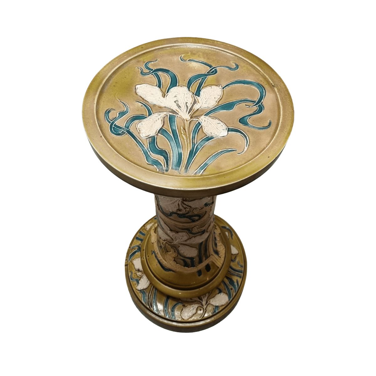 French Art Nouveau Plant Stand, From The Early 1900s photo for sale