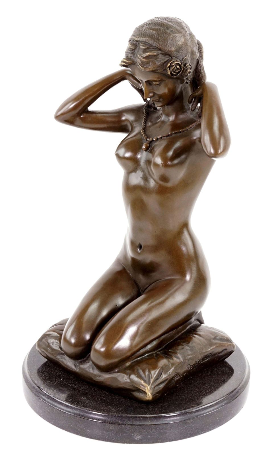 Erotic Nude Statue, Art Nouveau Style Bronze Sculpture photo buy