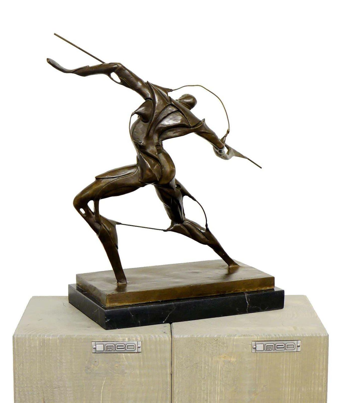The Bronze Sculpture In The Style Of Umberto Boccioni photo vinterior