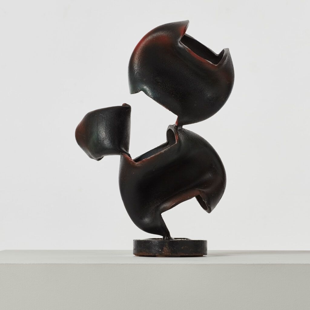 Salvino Marsura Secretary At Lunch Sculpture Treviso, Italy, 1970s photo vinterior