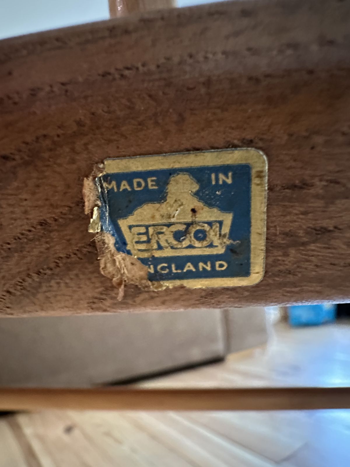 Vintage Ercol Love Seat Model 450 Ercol Natural Finish Elm photo buy