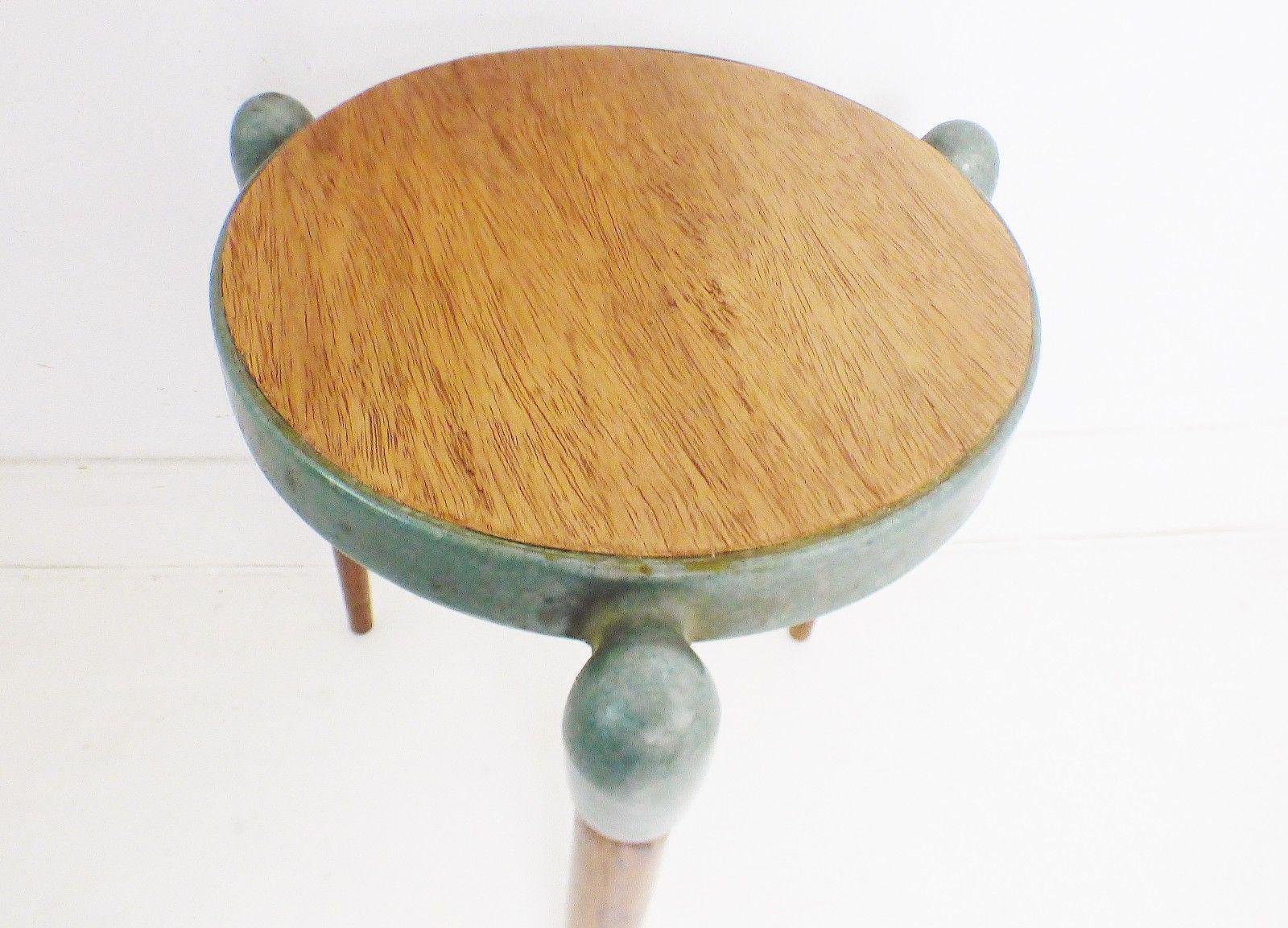 Stunning Vintage Gerald Summers Tv T Stool / Side Table 1950's photo furniture