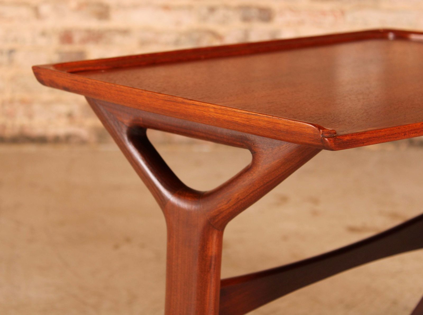 Danish Mid Century Teak Nest Of Tables By Johannes Andersen For Cfc Silkeborg, Circa 1960s photo vinterior
