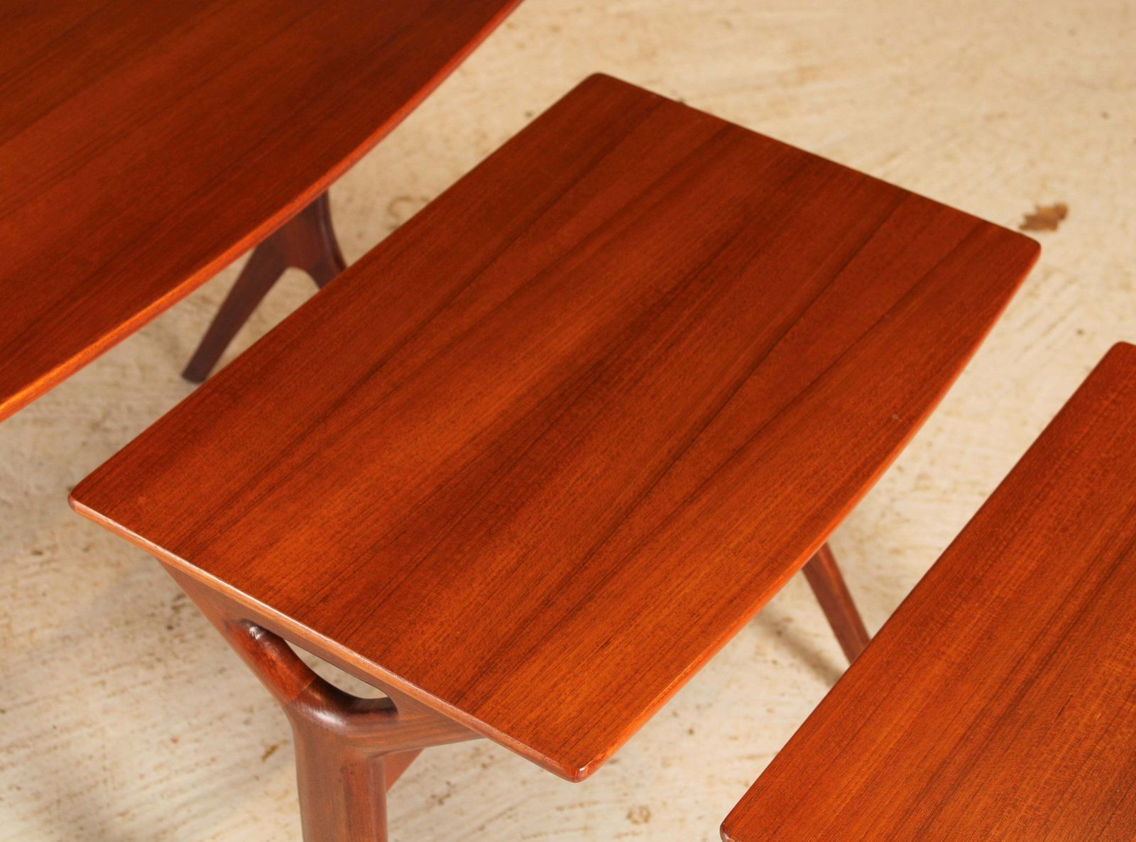 photo furniture Danish Mid Century Teak Nest Of Tables By Johannes Andersen For Cfc Silkeborg, Circa 1960s