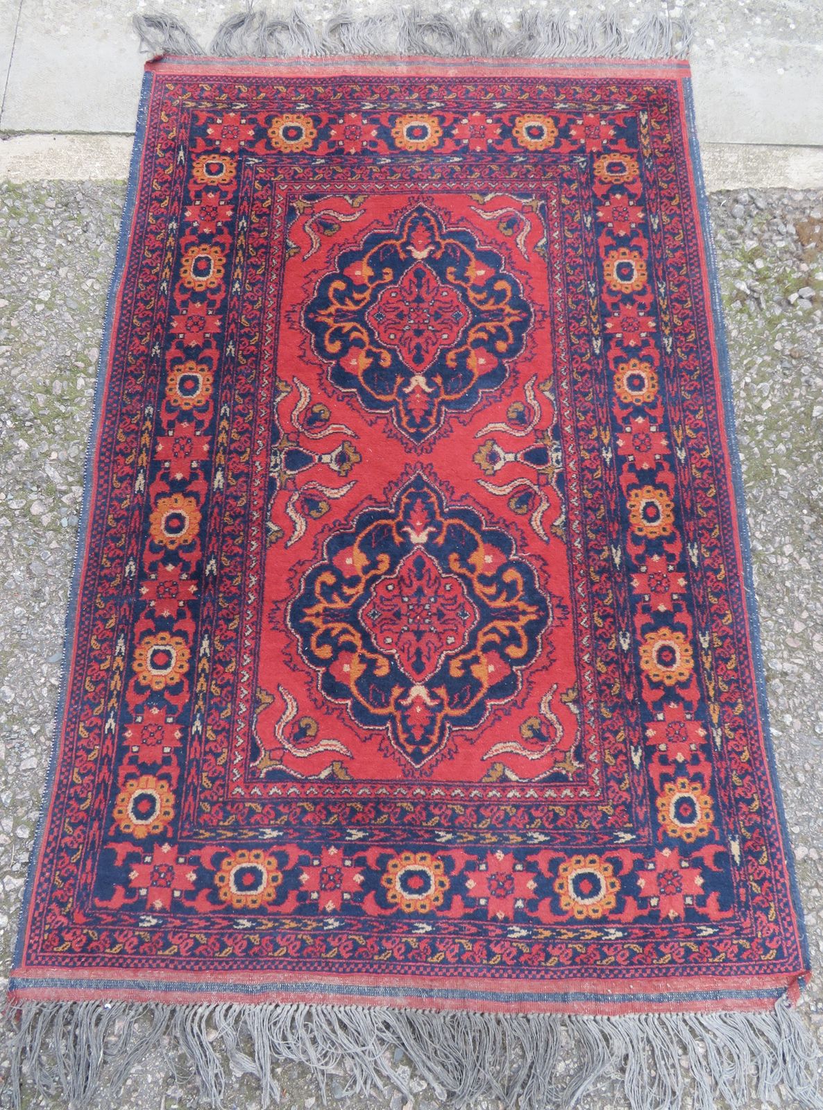 Afghan Herat Rug. West Afghanistan. 153cm X 99cm.