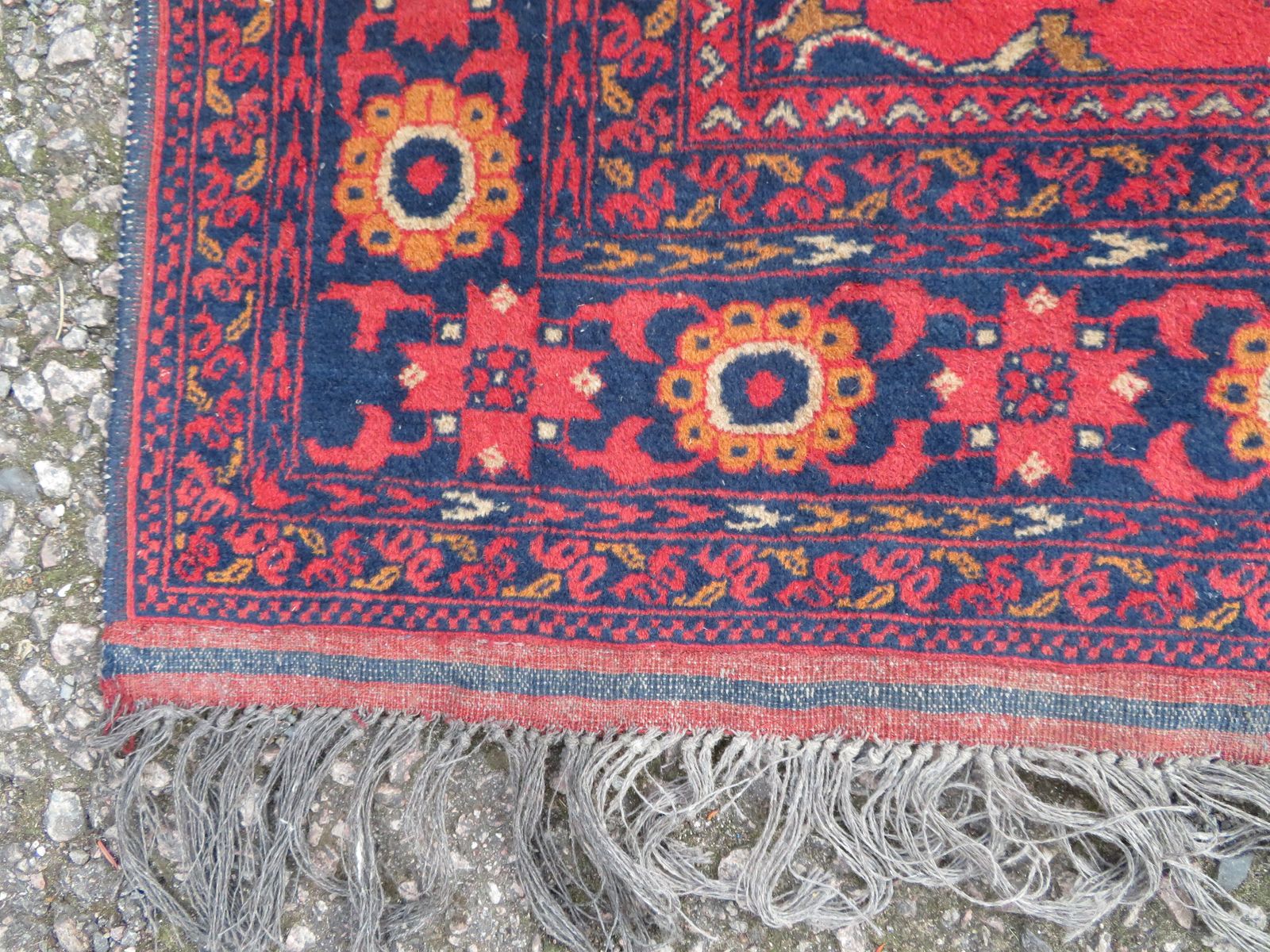 215.0 Afghan Herat Rug. West Afghanistan. 153cm X 99cm. photo