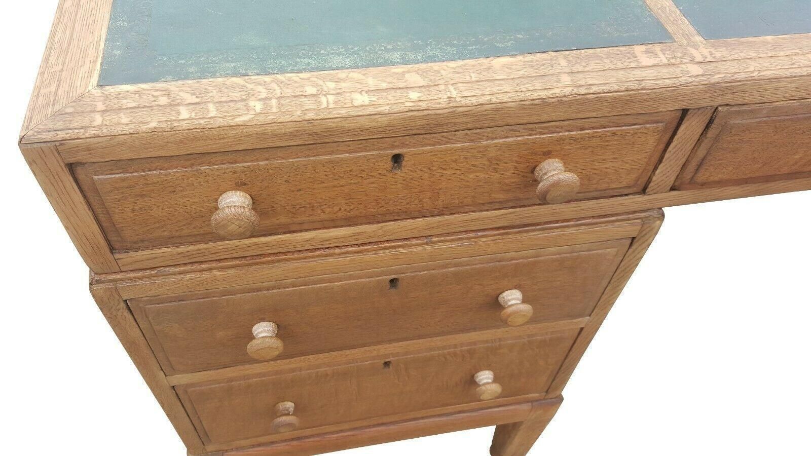 Heals Oak Partners Desk 1920's Heals London photo vinterior