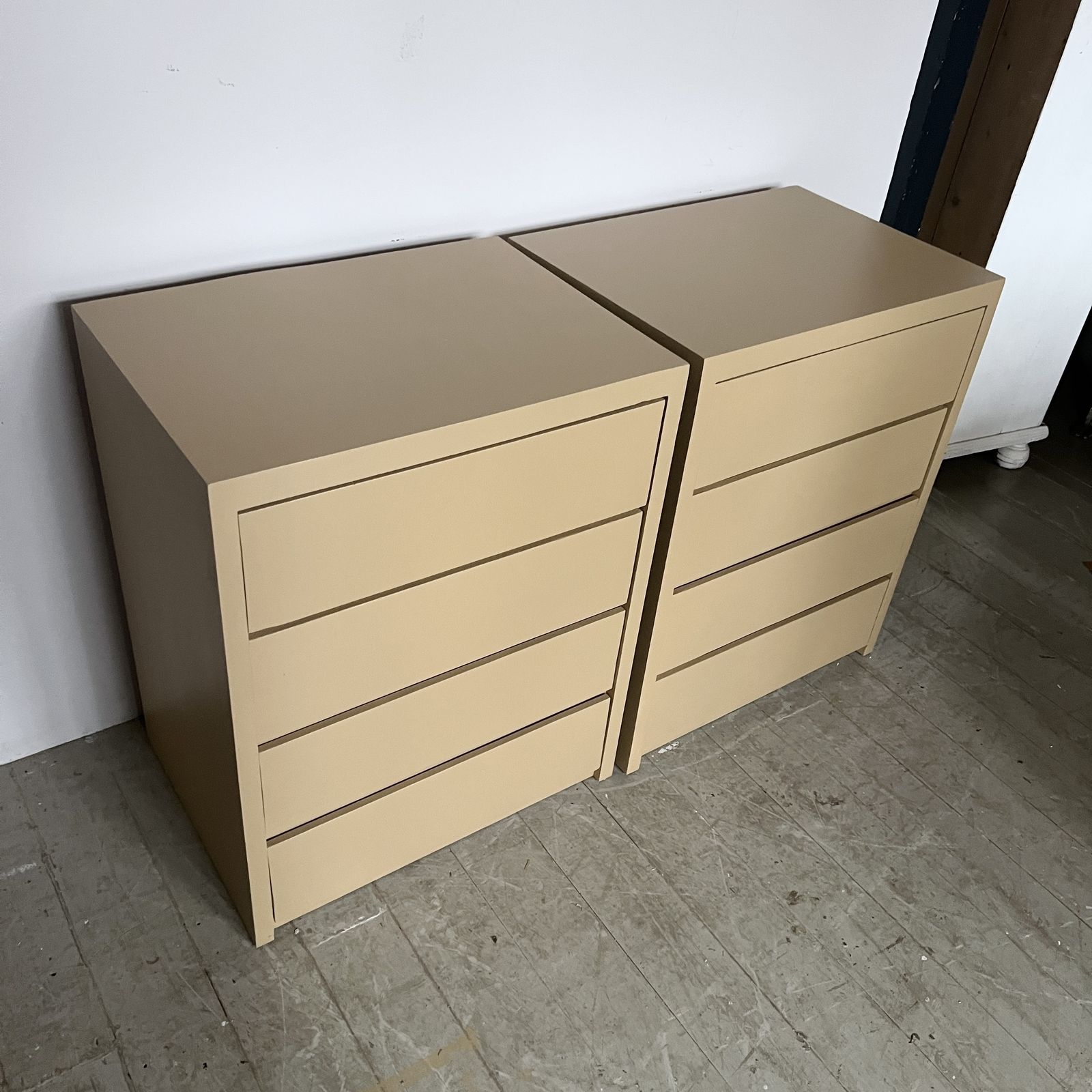 Twin Chest Of Drawers, New Painted photo Furniture