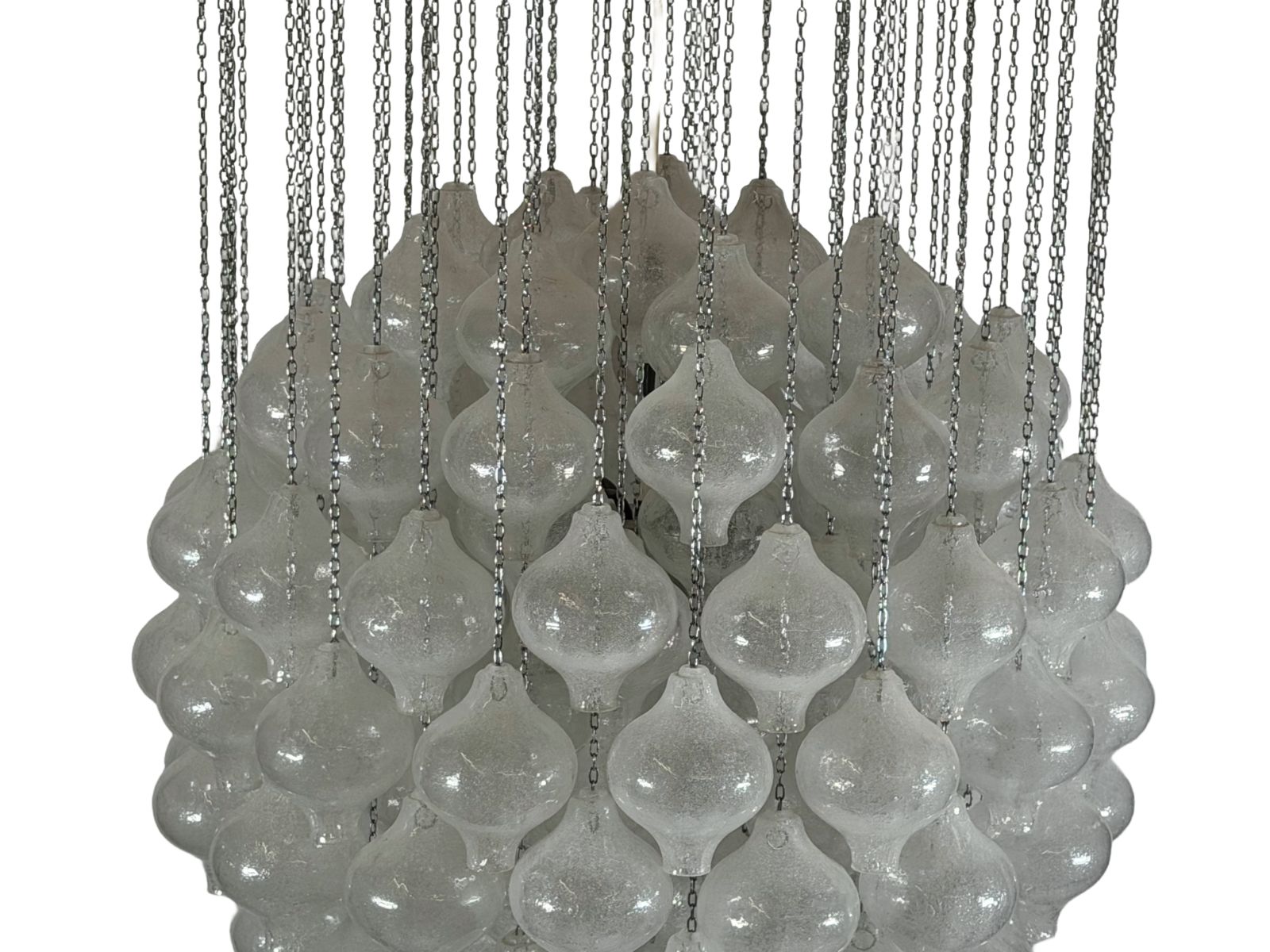 photo furniture 60s 70s "Tulipan" Chandelier By J.T. Squid For Squid Austria