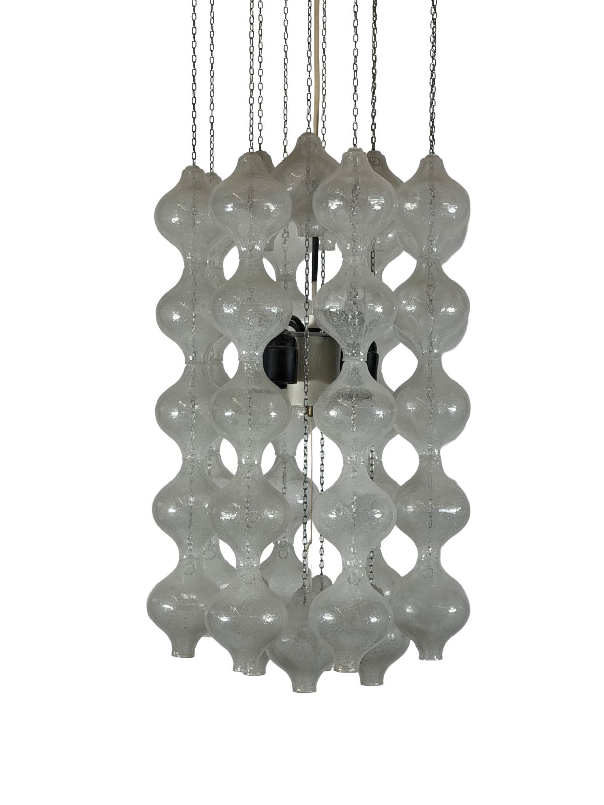 photo vintage 60s 70s "Tulipan" Chandelier By J.T. Squid For Squid Austria