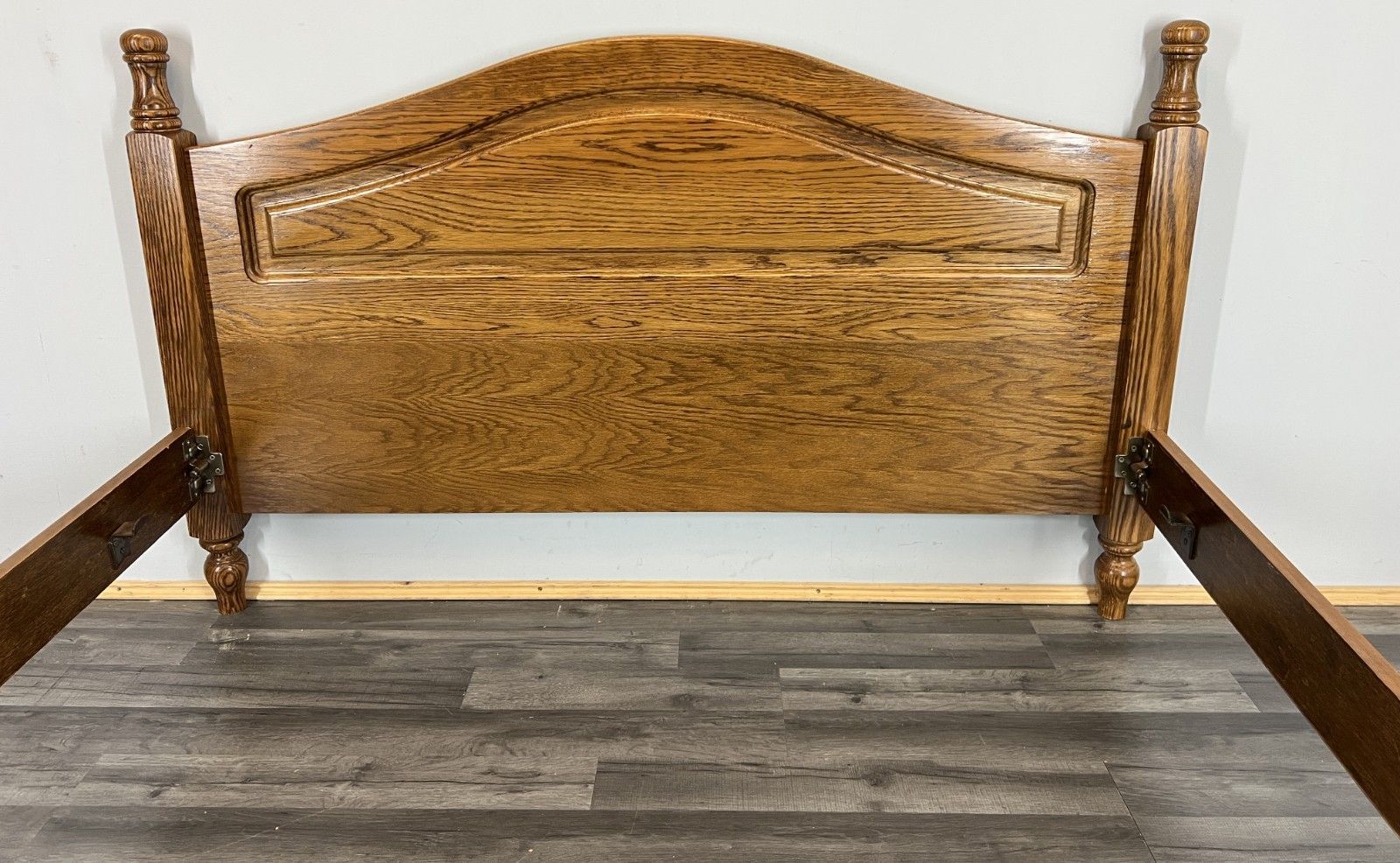 Bed Vintage French Style Double Bed Frame Carved Headboard Lot 4601 photo buy