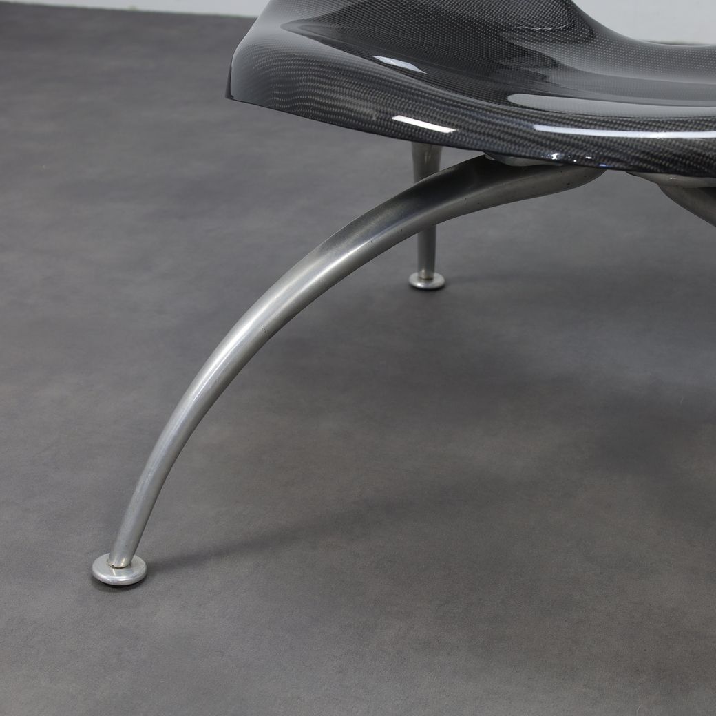 Very Rare Carbon Fibre “Elephant” Lounge Chair Herbert Schultes, Lensvelt photo vinterior