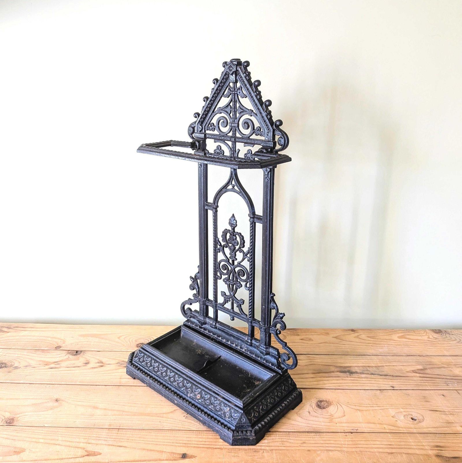 Victorian Cast Iron Umbrella Stand Or Stick Stand C1870 photo furniture