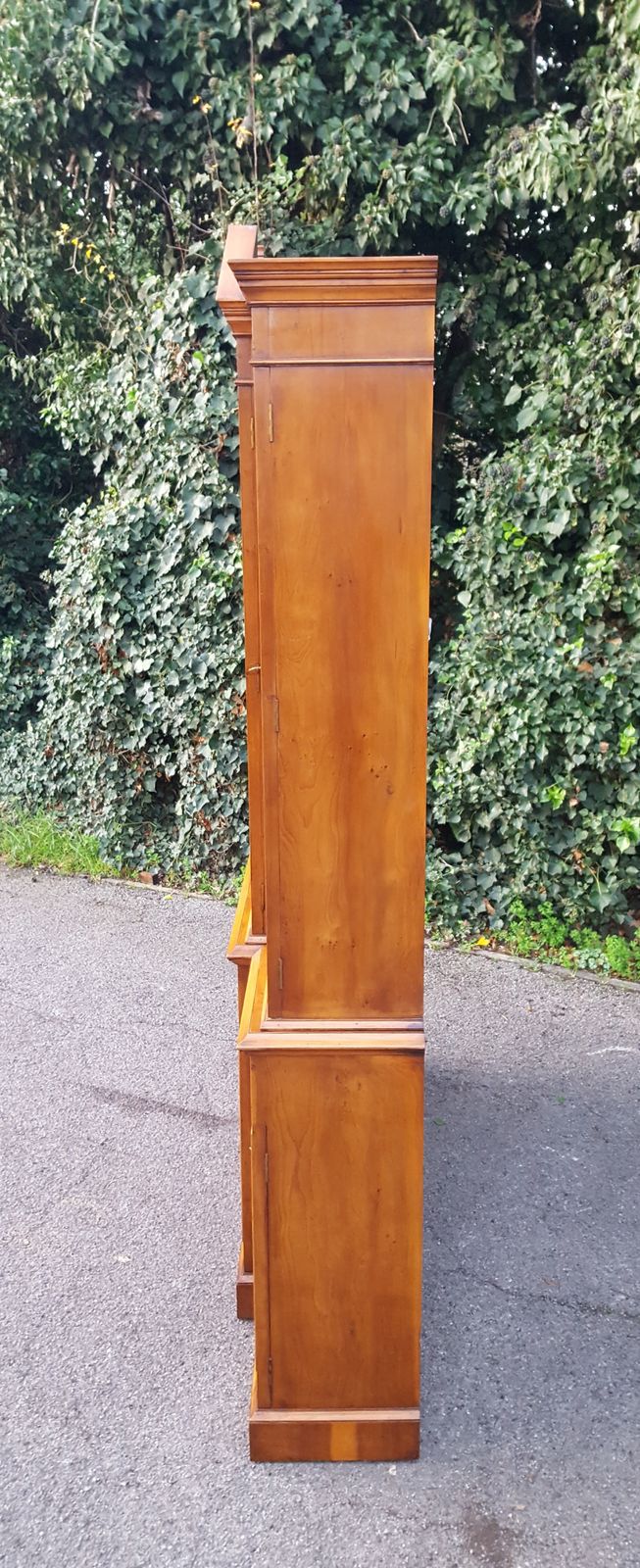 Titchmarsh & Goodwin Burr Yew Breakfront Library Bookcase Rl.20713 photo furniture