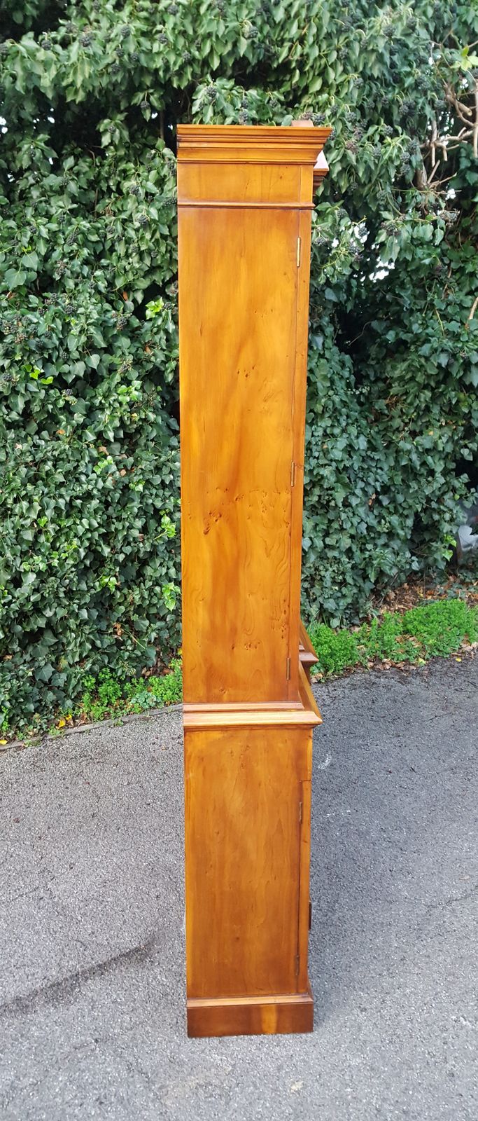 Titchmarsh & Goodwin Burr Yew Breakfront Library Bookcase Rl.20713 photo for sale