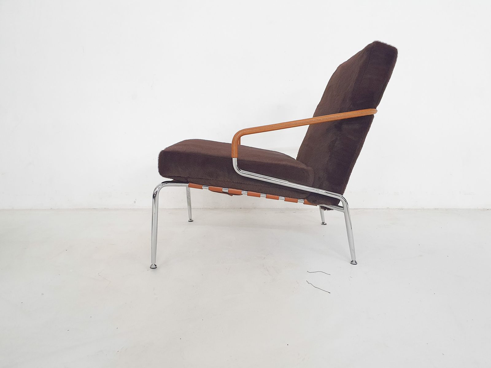 Rodolfo Dordoni Voor Minotti "Berman" Lounge Chair En Ottoman, Italië photo vintage