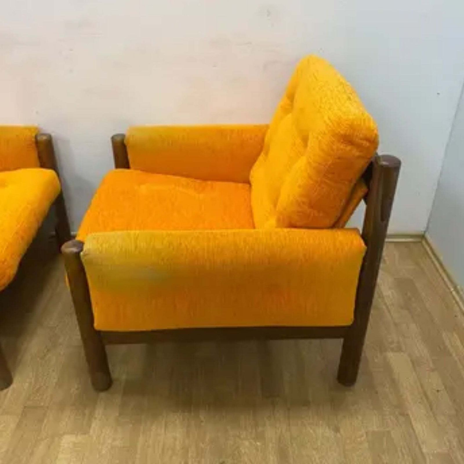 Mid Century Zitset (Fauteuils & Bank), Jaren 1970 photo vinterior