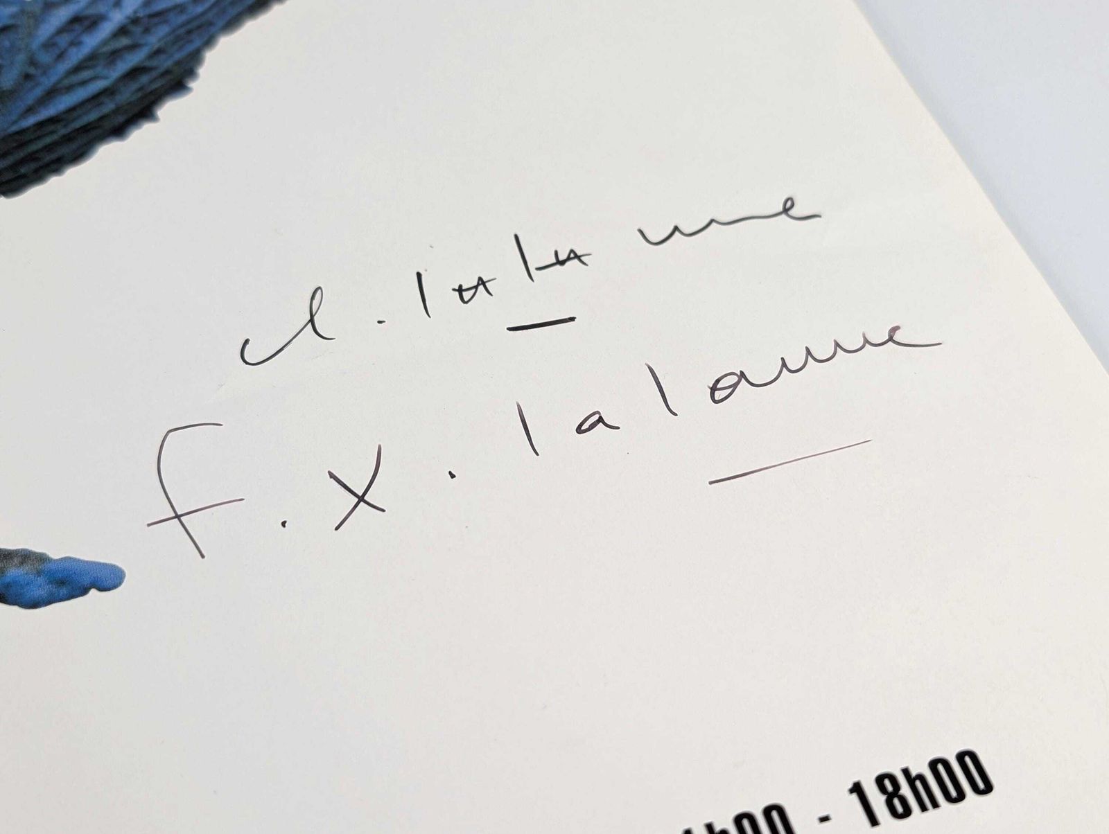 Original Exhibition Poster Of Les Lalanne "à Bagatelle" Hand Signed, 1998 photo furniture