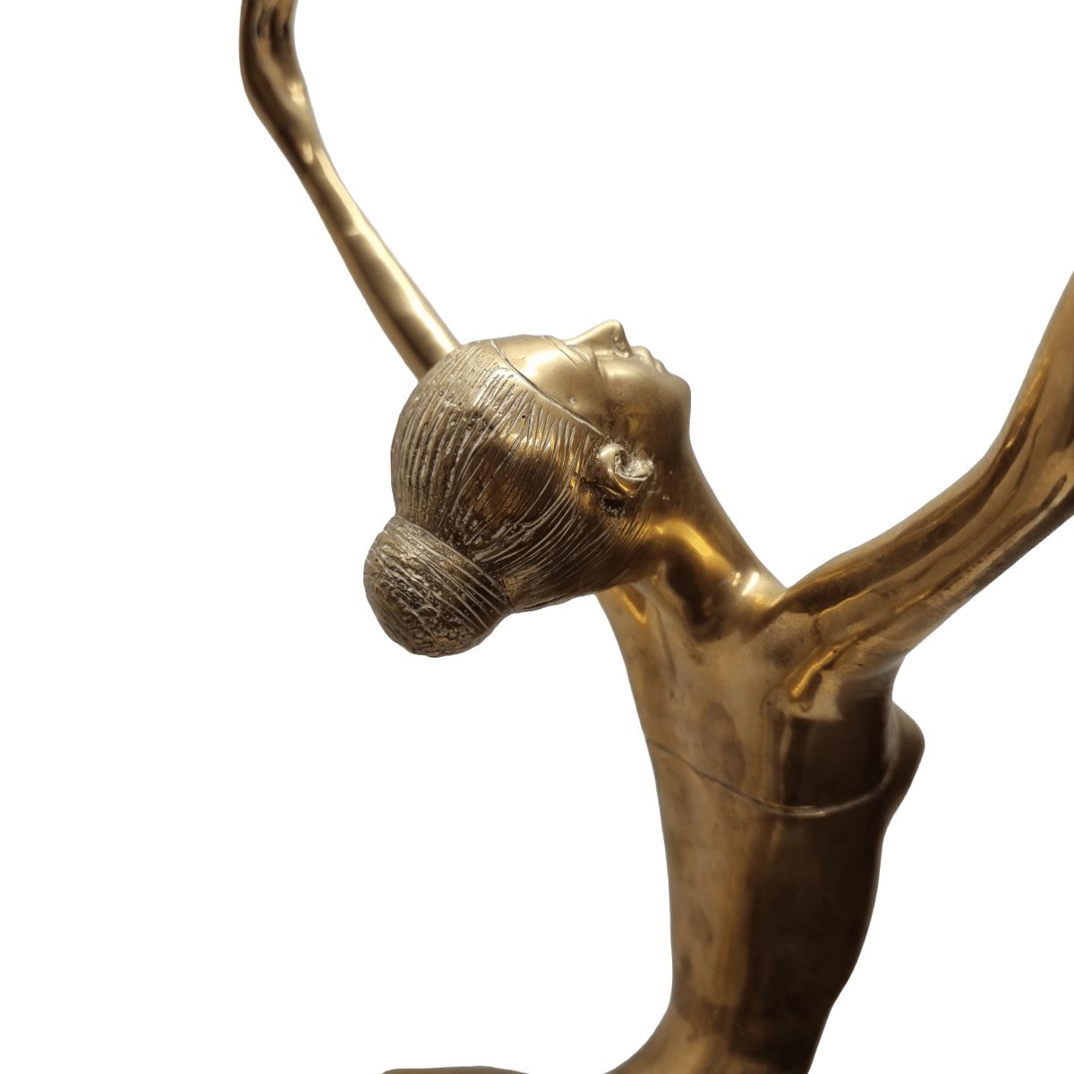 photo for sale Brass Ballerina In The Style Of Somchai Hattakitkosol, From Around The 1960s