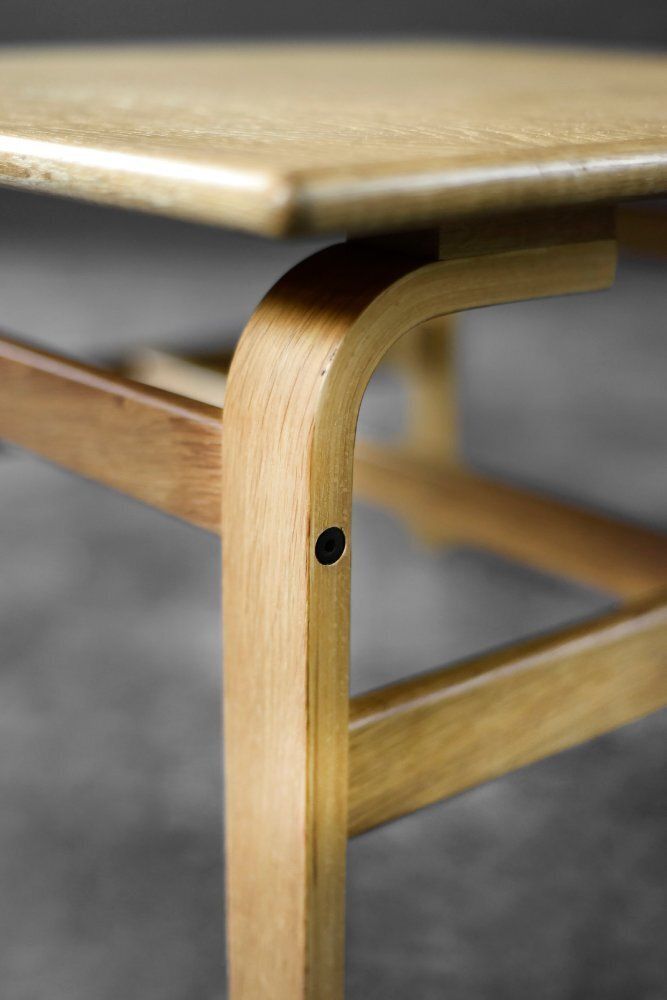 Meubels Vintage Scandinavische Eiken Salontafel Door Karl Erik Ekselius Voor Joc Vetlanda, Jaren 1960 photo