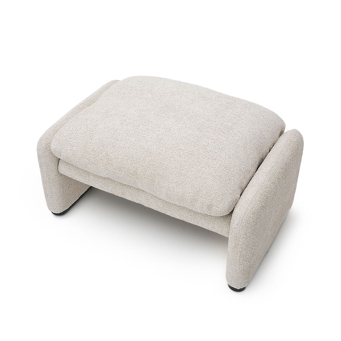 photo vinterior “Maralunga” Armchair With Pouf By Vico Magistretti For Cassina, 1970s