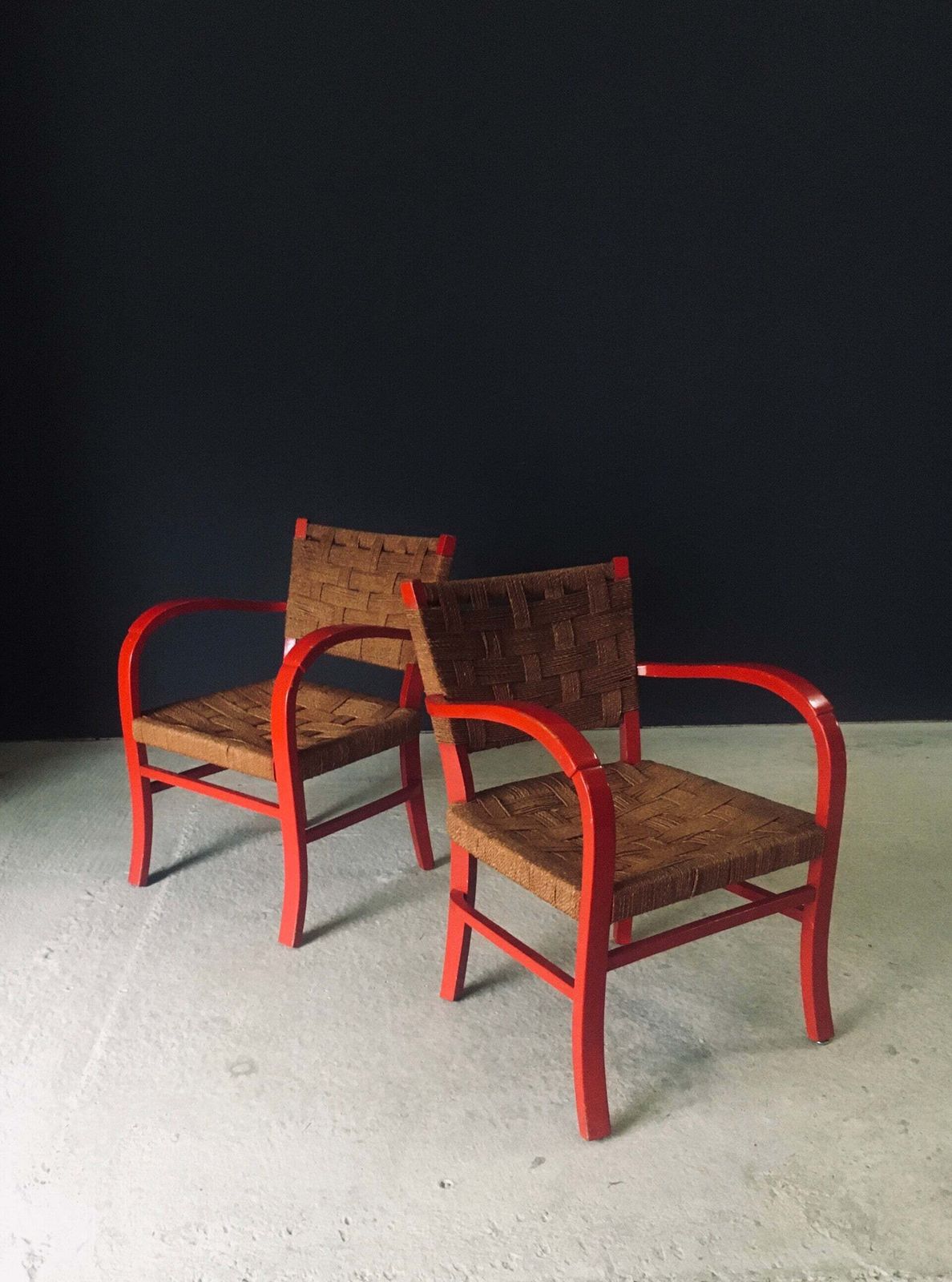 Mediterrane Design Fauteuils Set 1, Frankrijk, Ca. Jaren 1950 photo for sale
