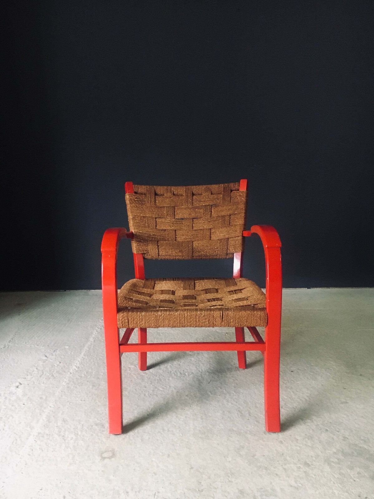 photo furniture Mediterranean Design Armchair Set 1, France 1950's