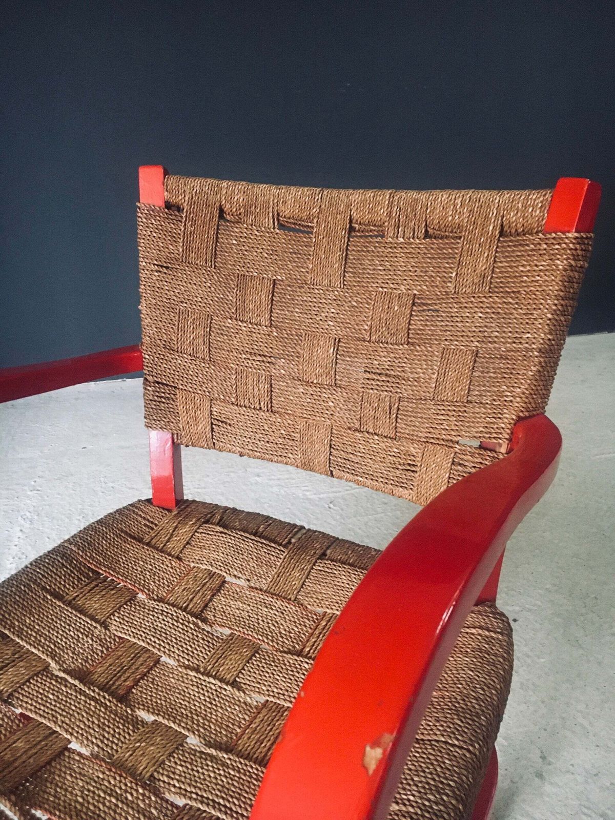 photo vintage Mediterrane Design Fauteuils, Set Van 2 – Frankrijk, Ca. Jaren 1950