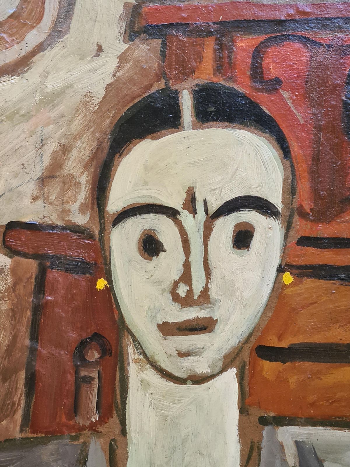 Auguste Chabaud Art Deco French Portrait, Yvette, 1930 photo Art
