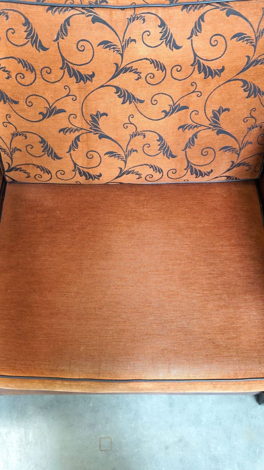Luxurious And Comfortable 2.5 Seater Sheepskin Sofa With English Style Fabric Cushions photo vintage