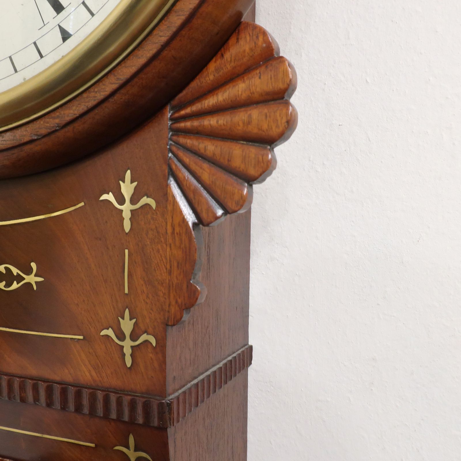 Victorian Drop Dial Wall Clock By Joseph Mansfield Of Shaftesbury photo vinterior