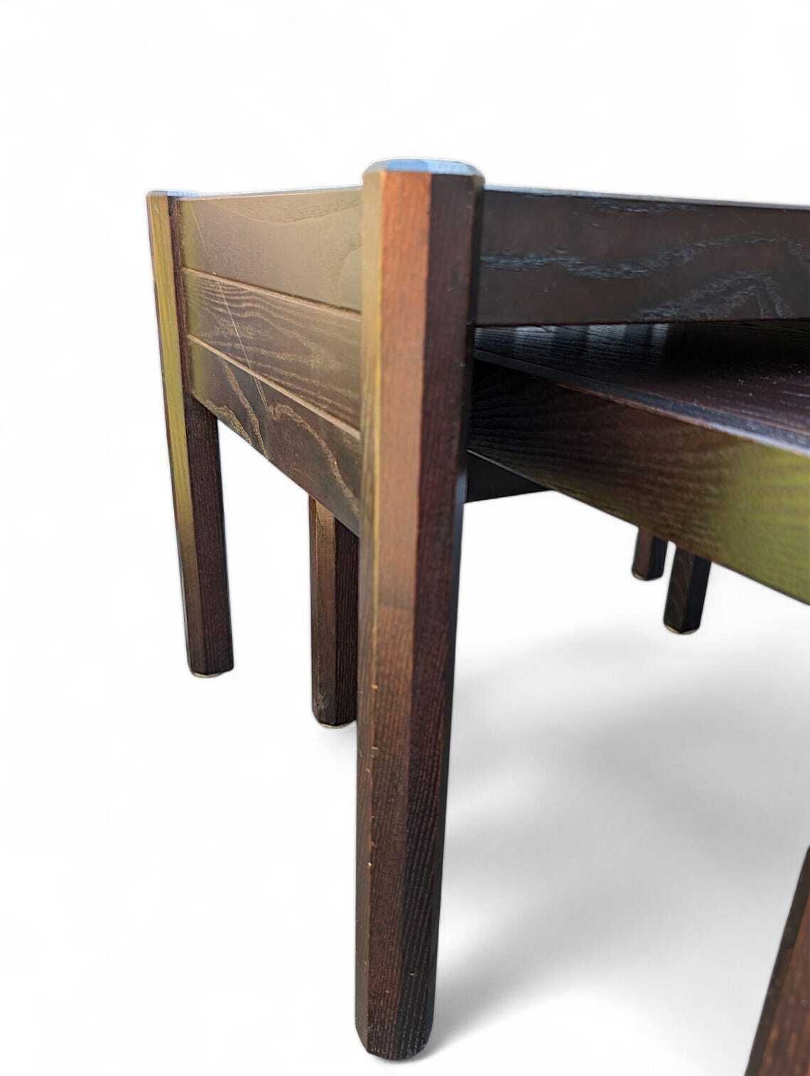 Dutch Design Nesting Tables In Teak And Veneer  Mid Century Modern Side Tables photo Furniture