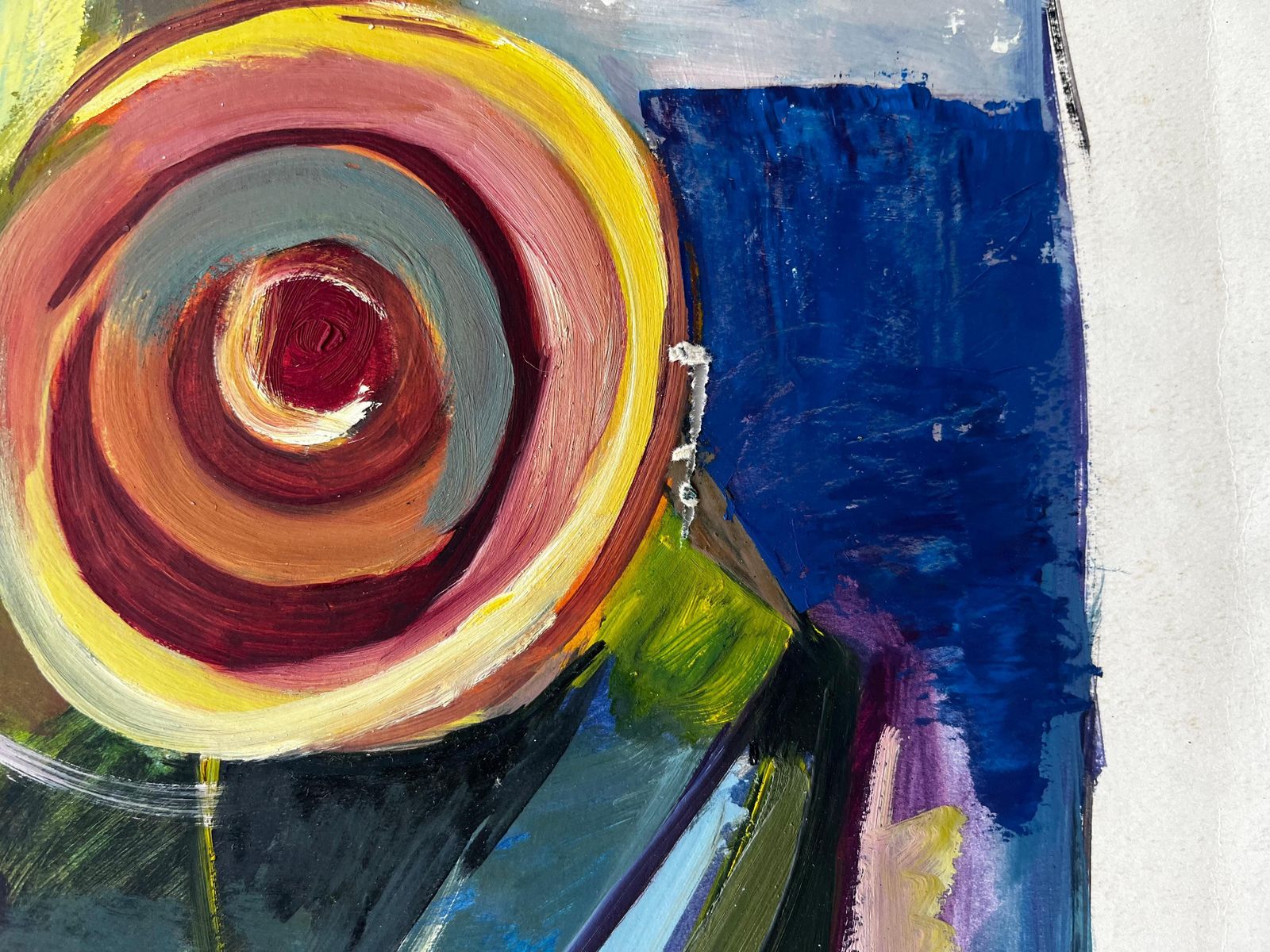 photo furniture Guy Nicodabstract Surrealist Seascape With Vibrant Geometric Forms French Modernist Oil