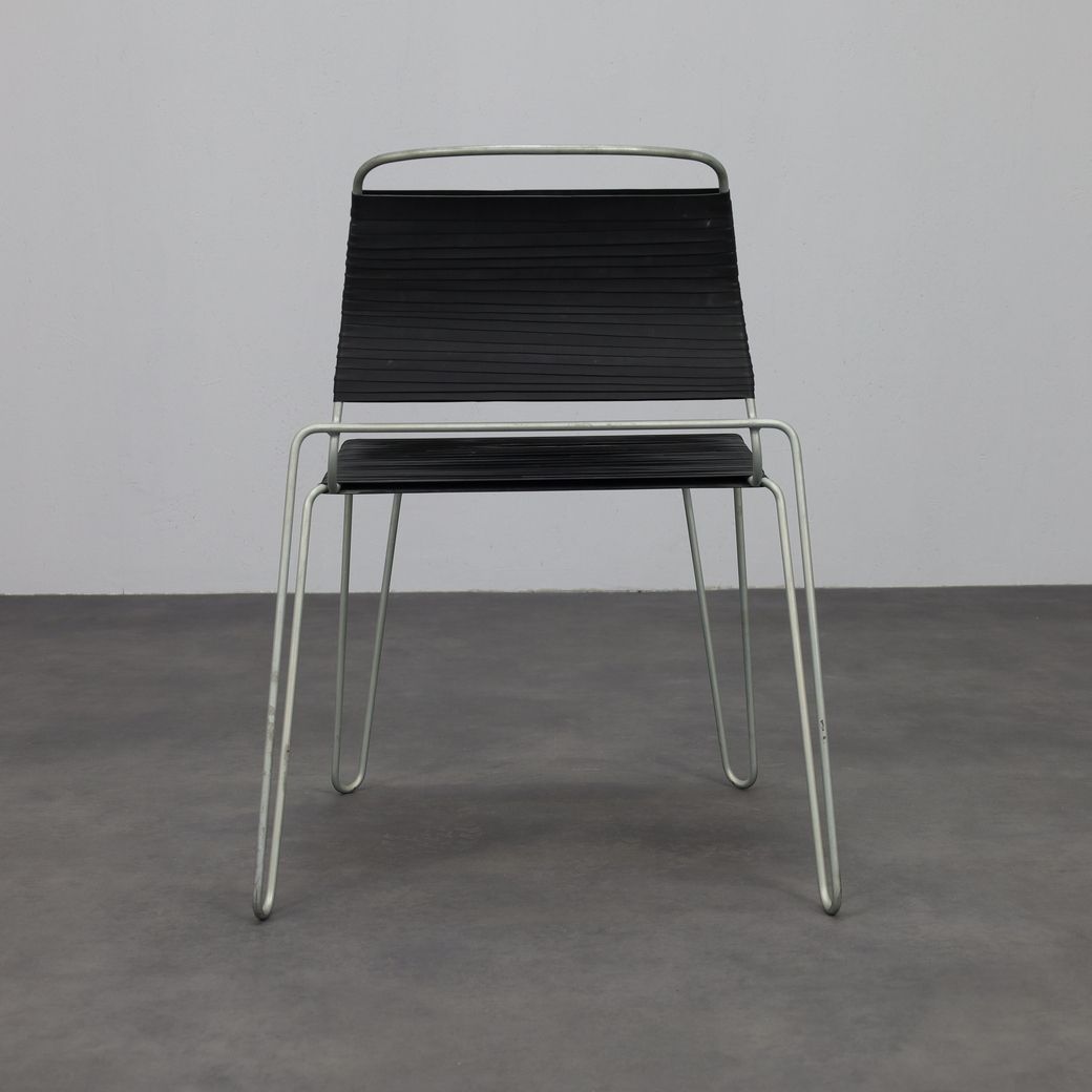 Pair Of “Rubber Band” Chairs By Tom Dixon, Uk, 2005 photo 825.0