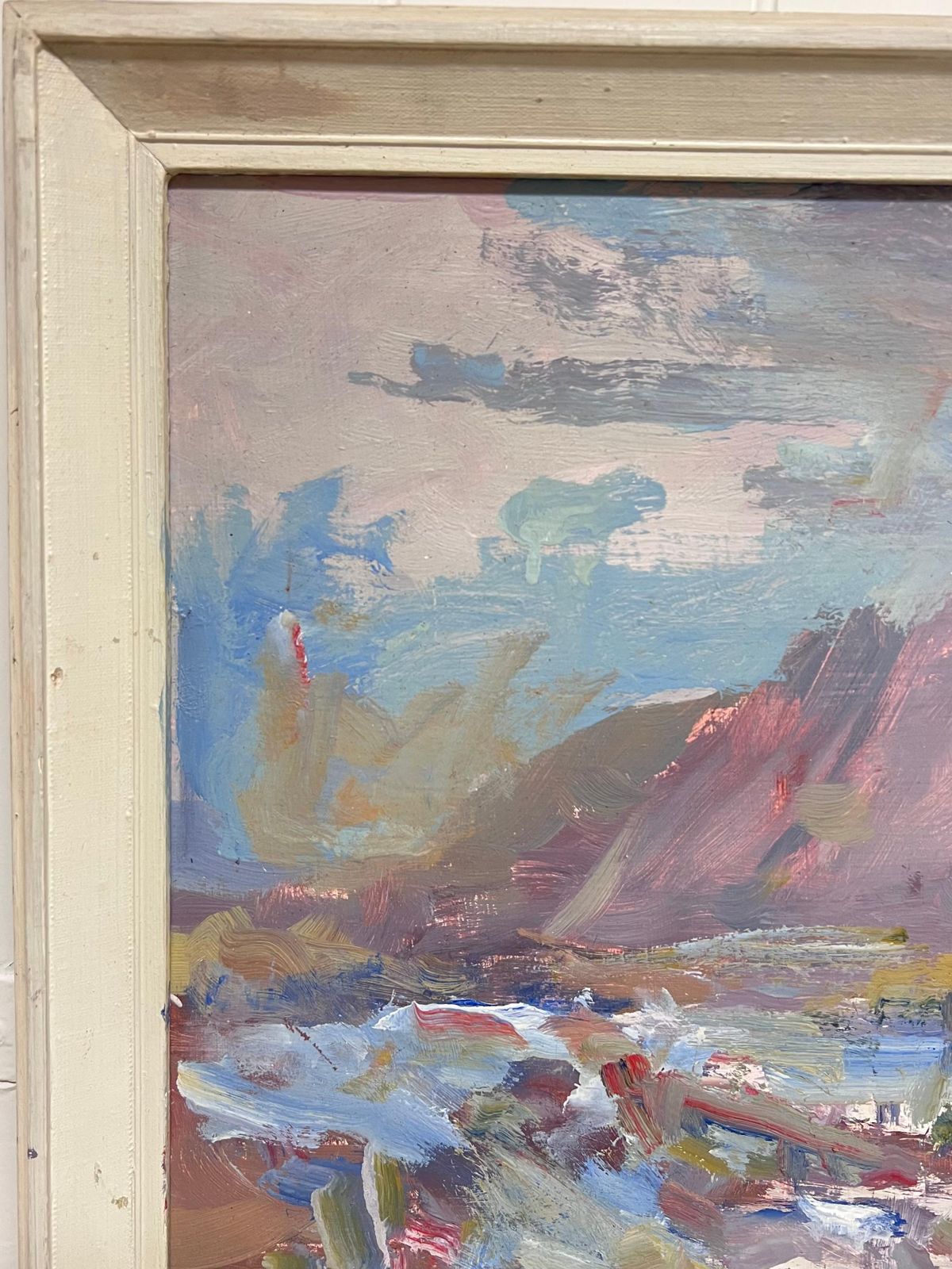 William B Dealtryfine British Impressionist Antique Oil Painting Scottish Highlands Ben Nevis photo buy