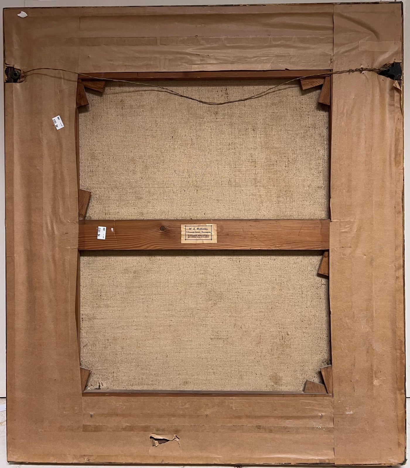 photo furniture British School Fine 1800's Georgian English Portrait Of Lady In Lace Bonnet Blue Shawl, Oilc. 1820