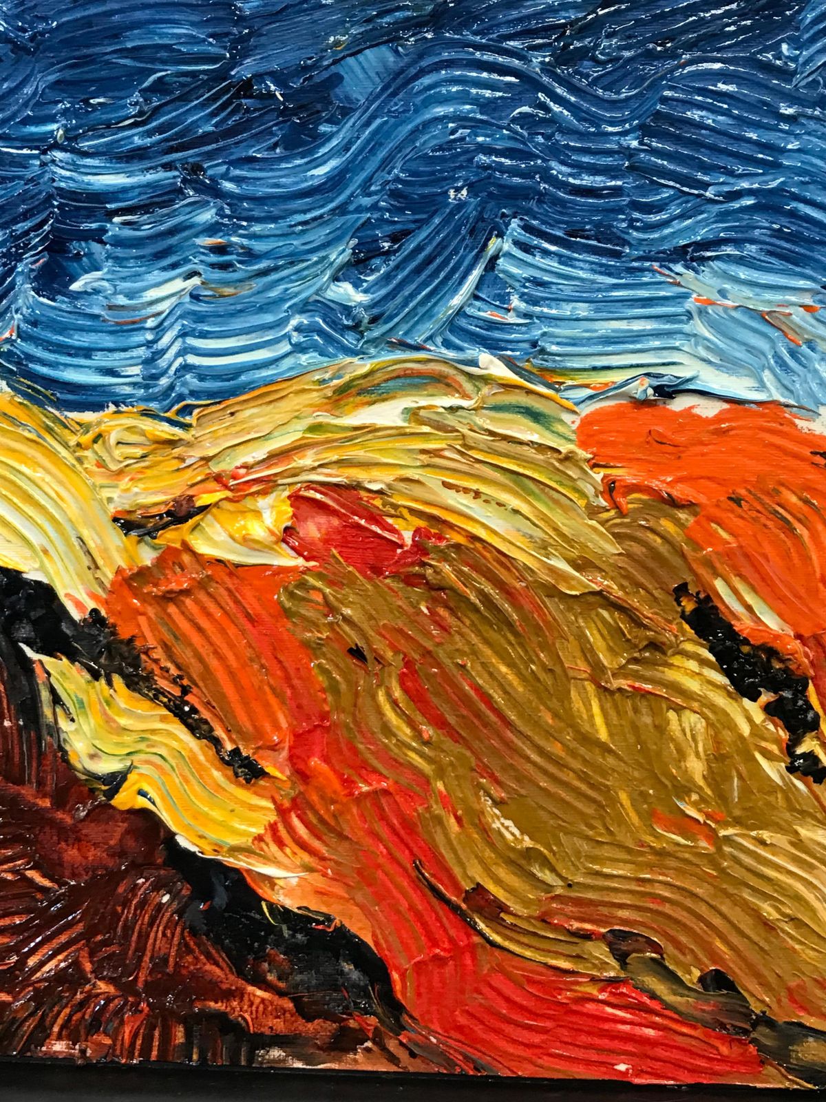 Unknownbright & Colorful French Impressionist Oil Painting, Vibrant Color Landscape2000 photo for sale