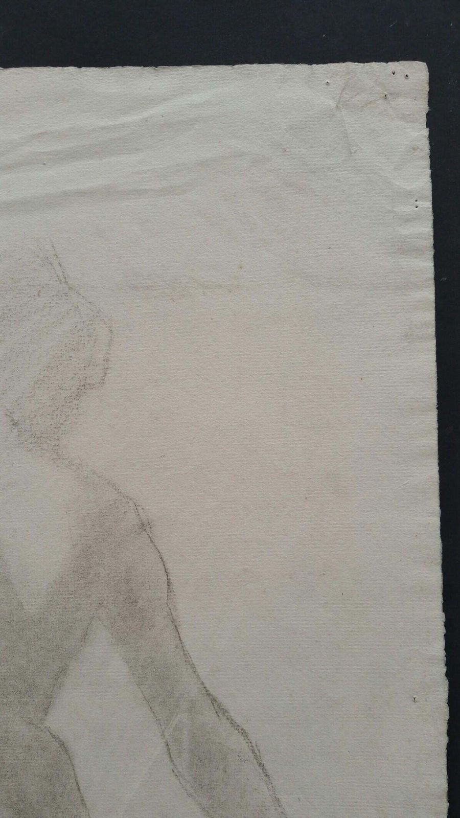 Unknownenglish Graphite Portrait Sketch Of Female Nude Rear View Seatedcirca 1880 1905 photo buy