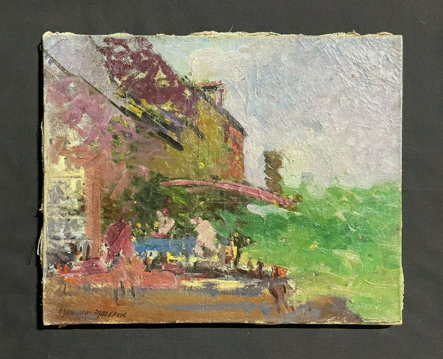Unknownmaurice Mazeilie, French Impressionist Signed Oil, Green Landscape20th Century photo furniture